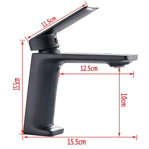 Classic Bathroom Faucet Dimensions